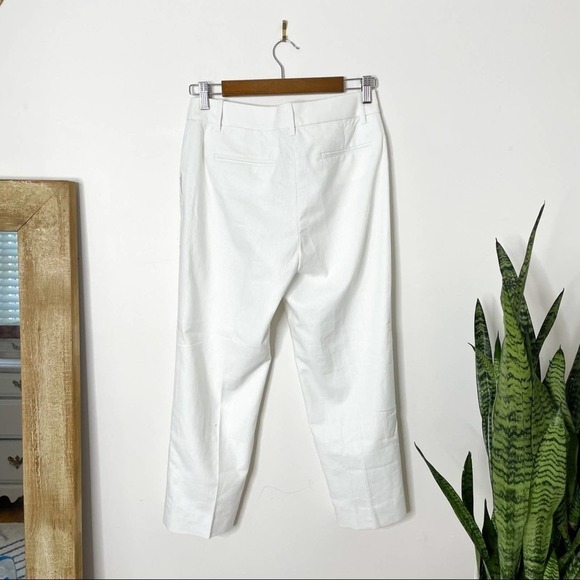 J. Crew Linen-cotton Holland pant in white 2P - Picture 7 of 7